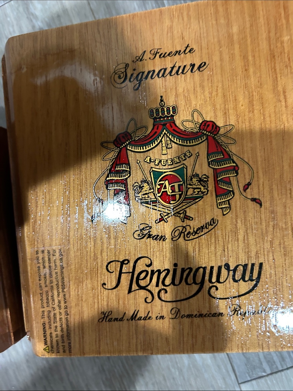 Unbranded Wooden Cigar Box Collection in Natural Brown - Picture 3 of 3